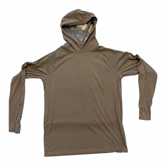 Habit Other - HABIT Light Weight Hoodie Desert Taupe Camo hood size Small NTW